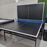 مشکی ۱ دستگاه میز پینگ پنگ چرخدار ایرهاکی