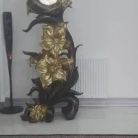 ساعت ایستاده ورق طلا
