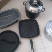 قابلمه چدن و ماهیتابه چدن نو