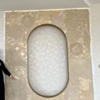 اجرای پتینه ‌ و میکروسمنت ،تکسچر ، ورق طلا