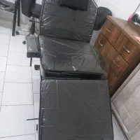 تخت تاشو سه تیکه،تخت فشیال ومژه،میز آرایش
