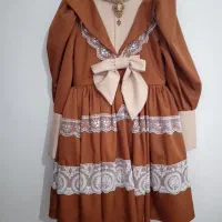 دوتا لباس مجلسی مزون دوز برای ۷الی ۹سال