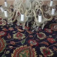 لوستر کریستالی ده شاخه ای