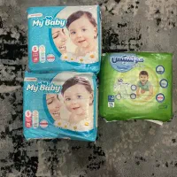 سه عدد پوشک سایز ۵