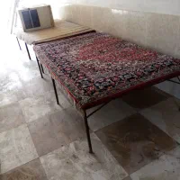 تخت آهنی آماده با کفی نرات