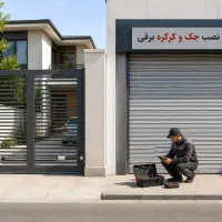 خدمات کامل جک پارکینگ و کرکره برقی شبانه‌روزی