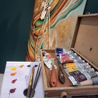 رنگ روغن هنری