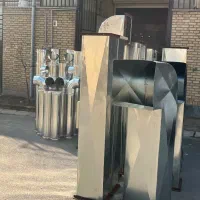 کانال سازی کولرهود داکت اسپیلت دودکش دریچه