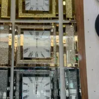 ساعت وتابلو از آینه ونگین