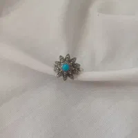 انگشتر نقره قدیمی ،سکه قدیمی