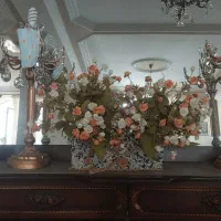 گل مصنوعی وگلدون