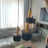 لوستر سه شاخه ای