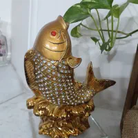 یک عدد ماهی ویک جفت کوزه دکوری فروش فوری