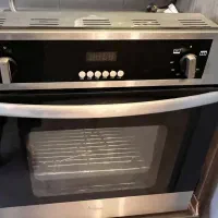 فر توکار و گاز روی کابینتی (شیشه ای)