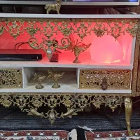 ست بوفه و میز تلوزیون گلدان و جا دستمال کاغذی