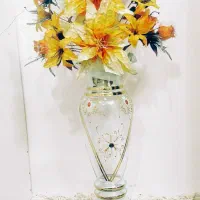 گل مصنوعی تزیینی با وسایل