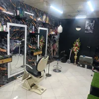 دکور آرایشگاه مردانه ولوازم فول