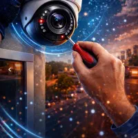 نصب و‌ اجرای دوربین مداربسته و‌دزدگیر اماکن و برق