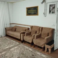 مبل پنج نفره قهوه ای