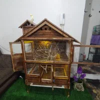 کلبه و قفس چوبی پرنده،سگ وگربه وانواع حیوان خانگی