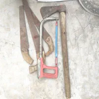 تبر و اره آهن بر و اره چوب بری
