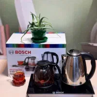 چایی ساز برقی کتری قطع کن دار (تک تعداد) قوری دار