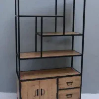 کتابخونه مدل ۶۶۷ اداری زومکن شلف طبقه