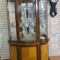 بوفه ۲تیکه تمام چوب|بوفه، ویترین، کنسول|تهران, امیریه|دیوار