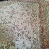 فرش جفت ۱۲متری کرم رنگ