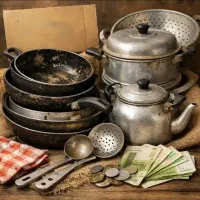 طرح تعویض انواع ظروف تفلون ، چدن و روحی کهنه با نو
