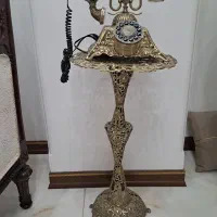 میز تلفن برنز
