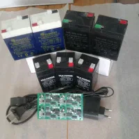 ترازو باسکول باطری ۴ولت ۶ولت