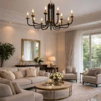 لوستر و آباژور به قیمت تولید