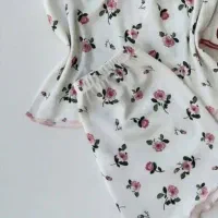 ست تاپ وشورتک نخ پنبه کبریتی
