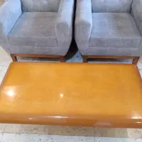 میز جلو مبلی چوبی