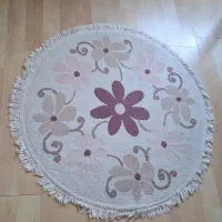 فرش گرد ماشینی