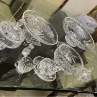 ظروف پذیرایی کریستال نو