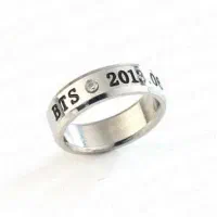 انگشتر استیل BTS