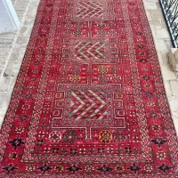 جفت قالیچه انتیک ۳ حوض