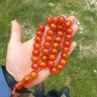 تسبیح کهربا  ۳۳ عددی زیبا