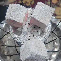 زغال نارگیل و کربن پسته و جکسون و فشرده
