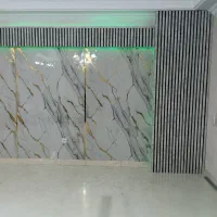 کاغذ دیواری. نقاشی ساختمان.کفپوش.
