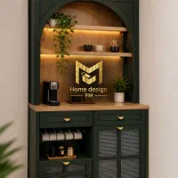 کافیبار مدرن و شیک، طراحی و ساخت سفارشی