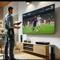 نصب براکت تلویزیون و نصاب آنتن