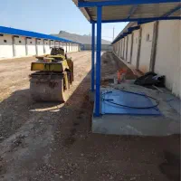 اجاره غلطک ماشینی آهنی کوبیدن زیرسازی کف محوطه