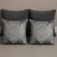کوسن طوسی ساده وطرح دار