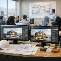 جذب مدرس پایتون اتوکد تری دی مکس و استخدام منشی