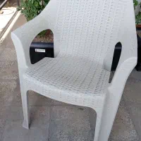 صندلی حصیری باغی