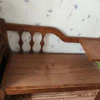 میز تلفن تمام چوب کاملا سالم