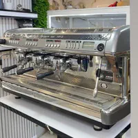 اسپرسو ساز صنعتی مینیو بویلر اسیاب قهوه دبل تکی